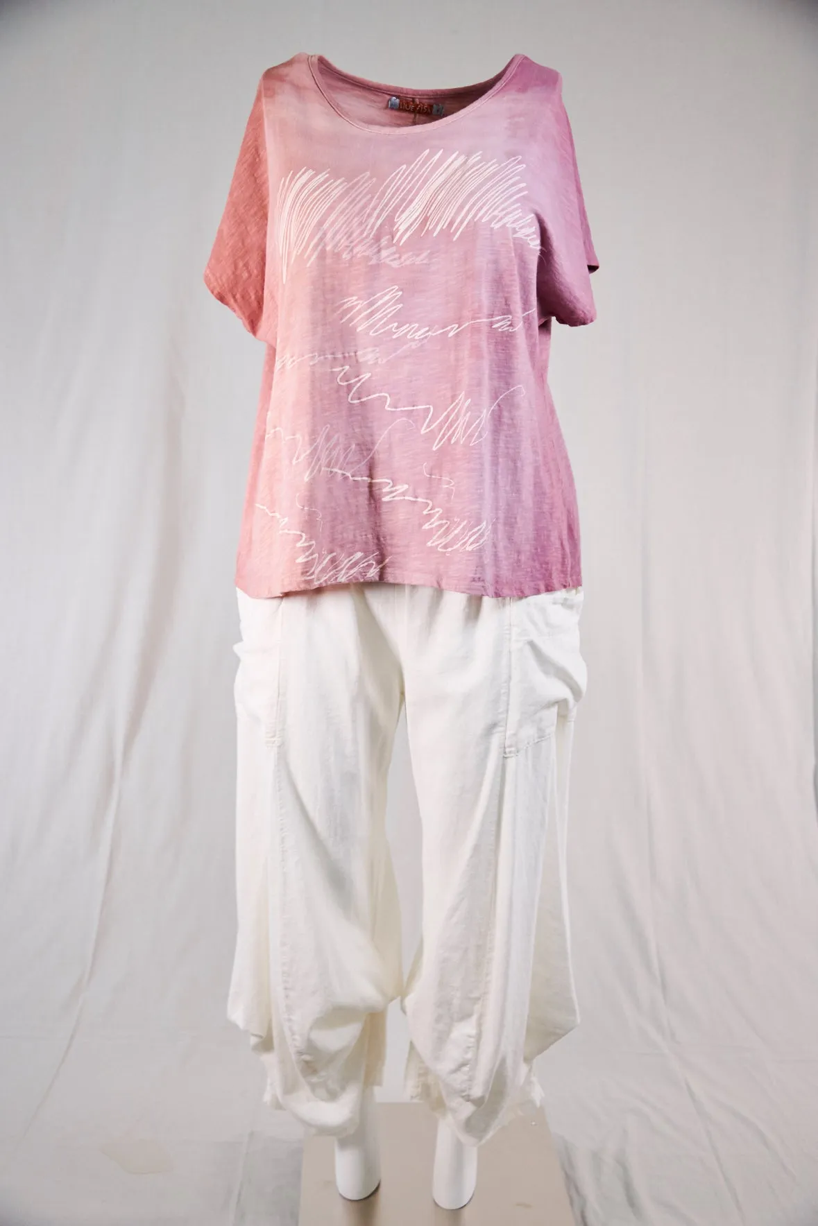 1250 Moon Tee HD Strawberry Rose Abstract Signature-P