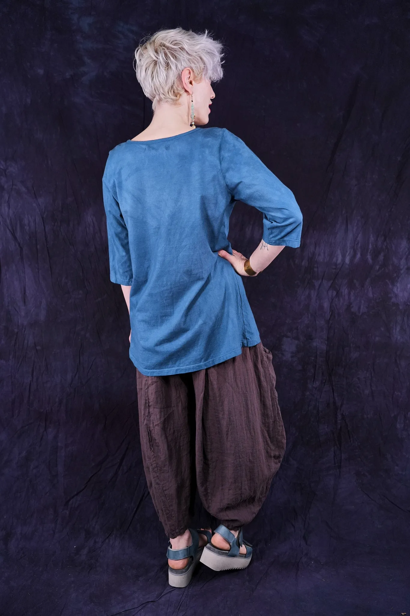 1582HD Modern Slim Tee Teal-P