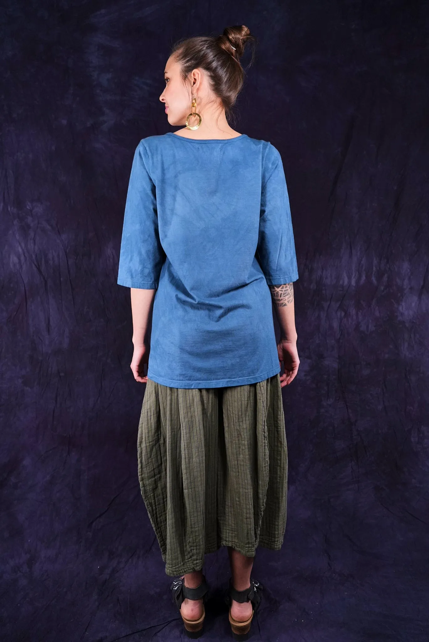 1582HD Modern Slim Tee Teal-P