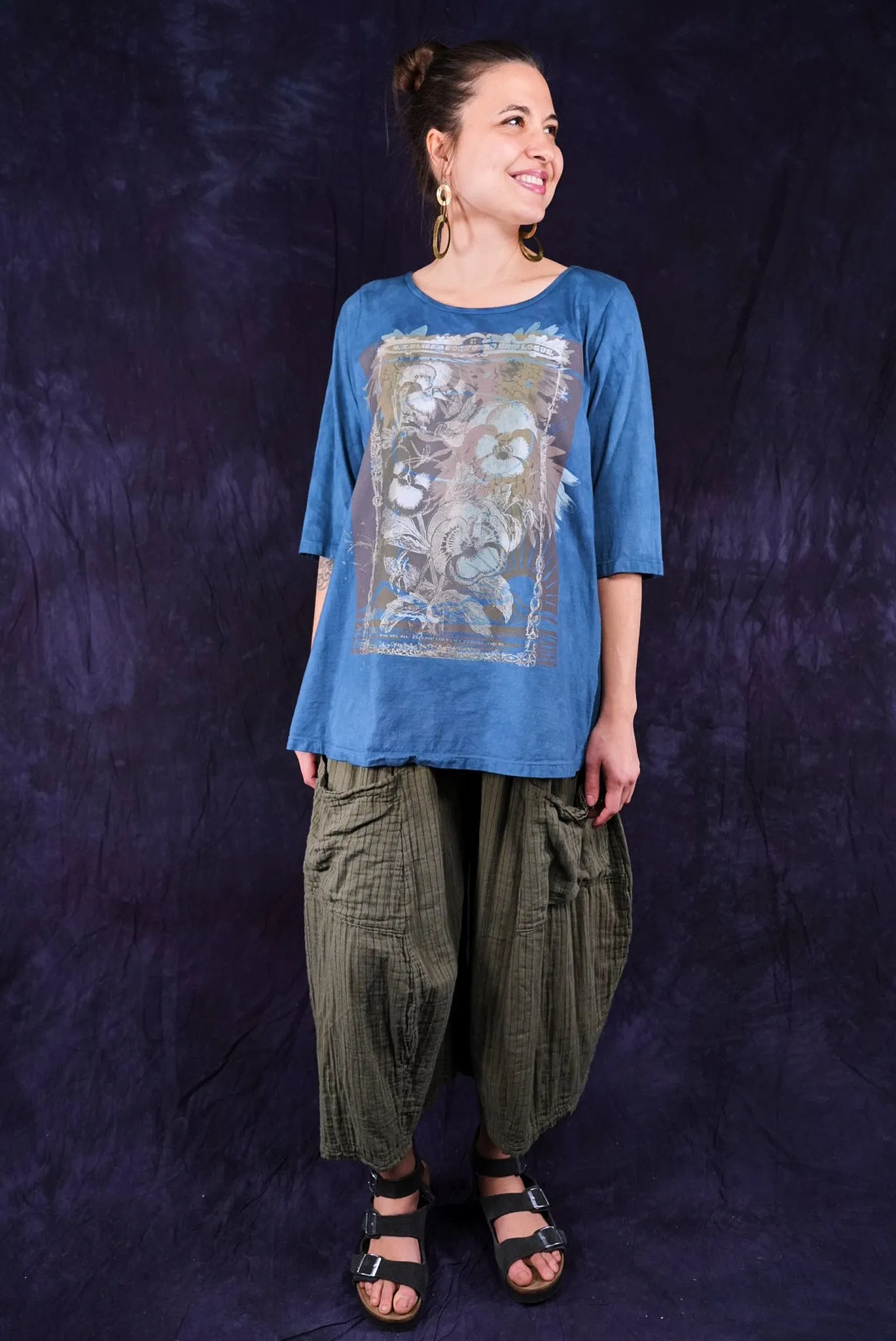 1582HD Modern Slim Tee Teal-P