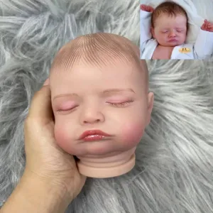 19-Inch Rosalie Reborn Doll Kit Painted Vinyl with 3D Veins and Cloth Body