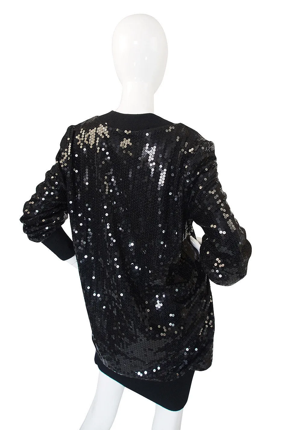 1980s Dominic Rompollo Sequin Dress