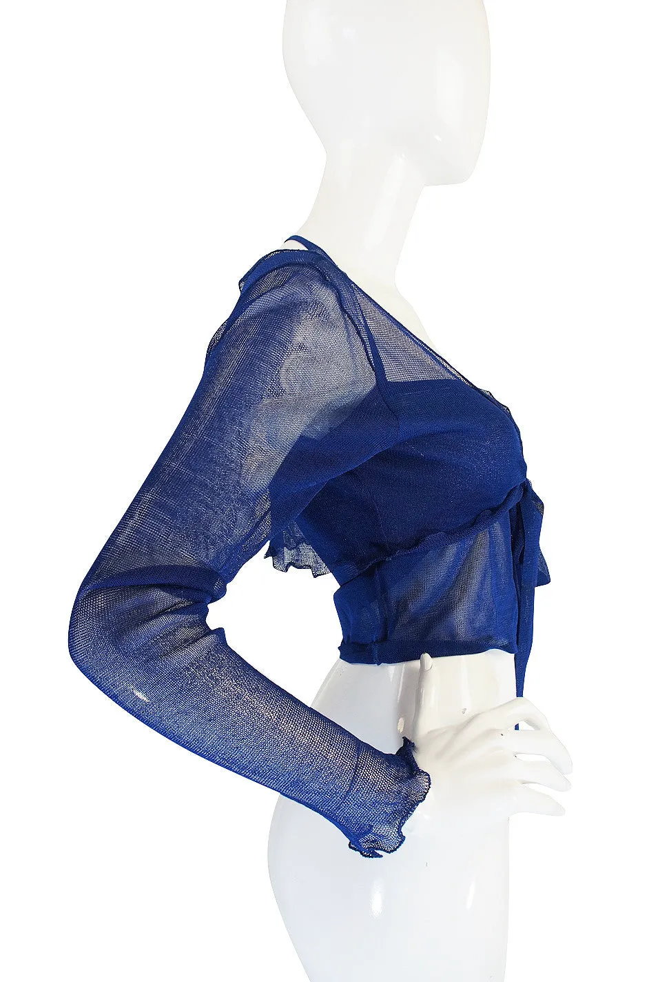 1990s Romeo Gigli Net Tank and Top Set