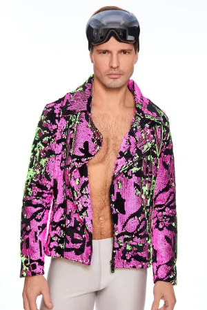 2049 Joe Sequin Neon Cross Jacket