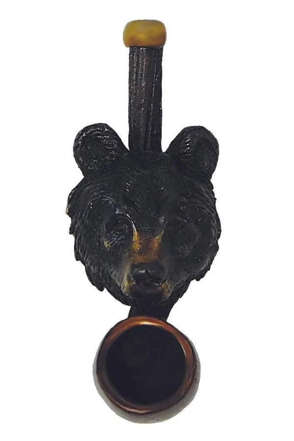 3.5" Mini Size Hand Made Resin Pipe - Various Designs - (1 Count)