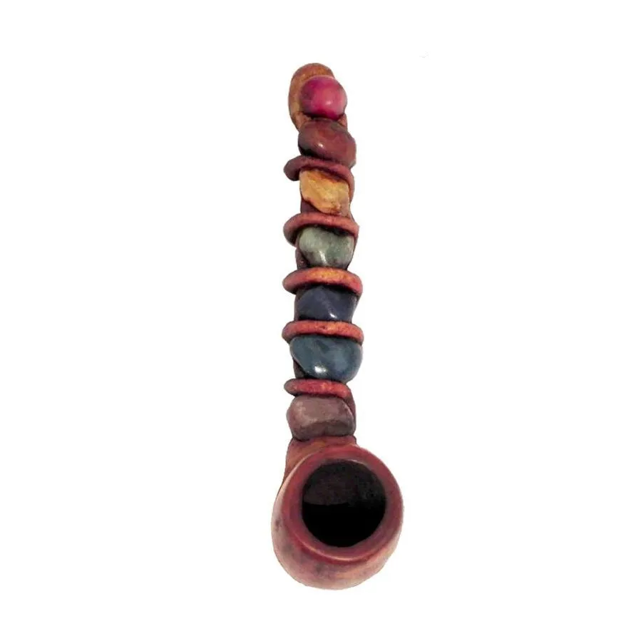 3.5" Mini Size Hand Made Resin Pipe - Various Designs - (1 Count)