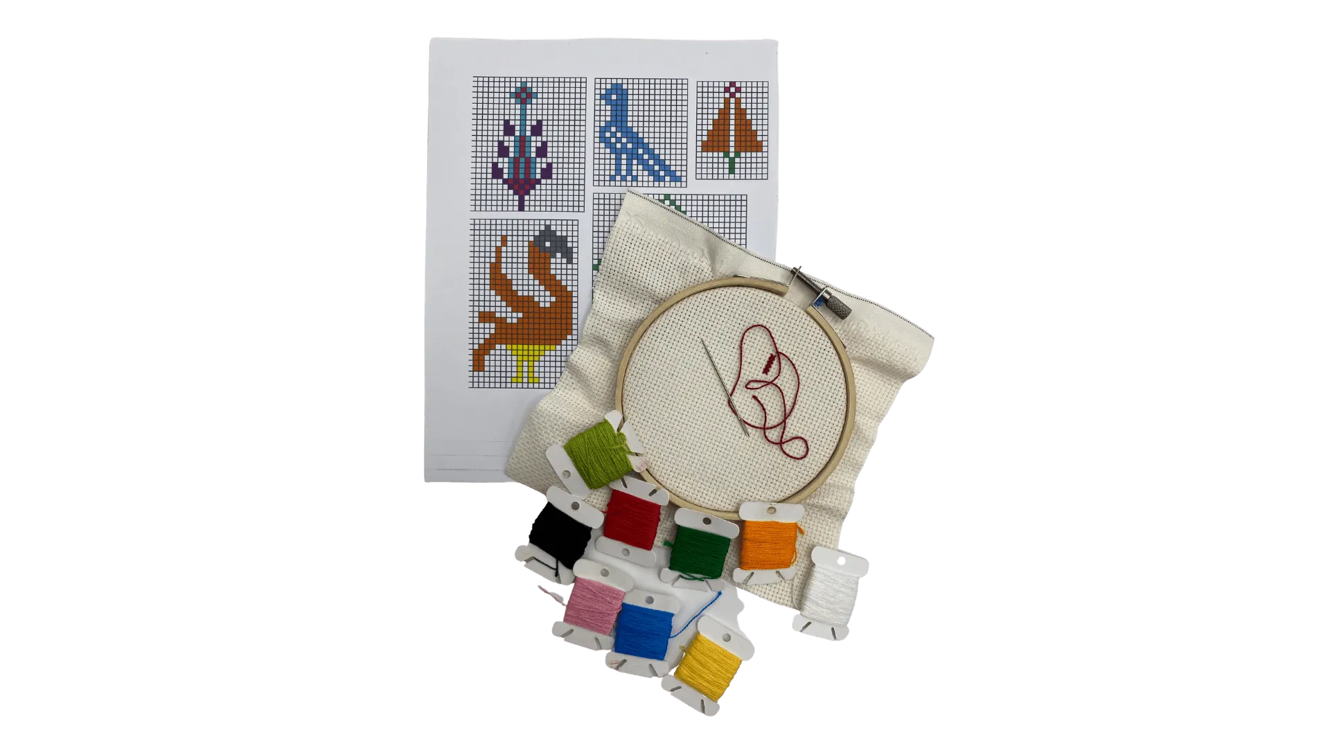 ABC's of Embroidery: Palestinian Embroidery Kit for Kids