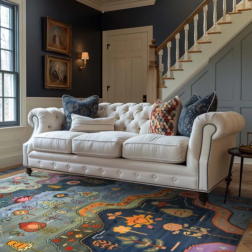 Abstract Journey Hand Knotted Rug