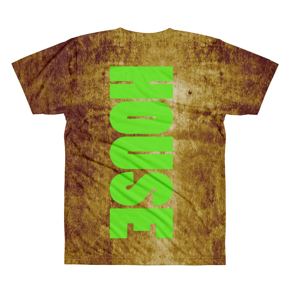 ACID HOUSE NEON DISTRESSED T-SHIRT