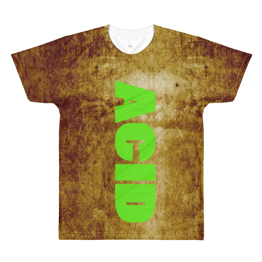 ACID HOUSE NEON DISTRESSED T-SHIRT