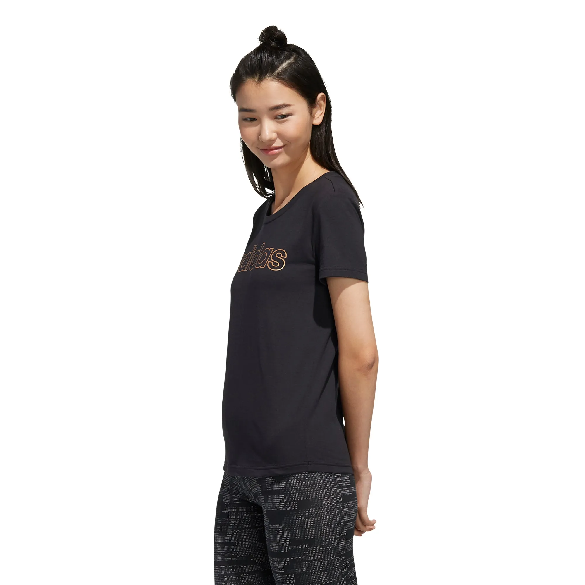 ADIDAS WOMENS ESSENTIALS BRANDED TEE