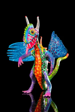Alebrije Mexican Paper Mache Dragon