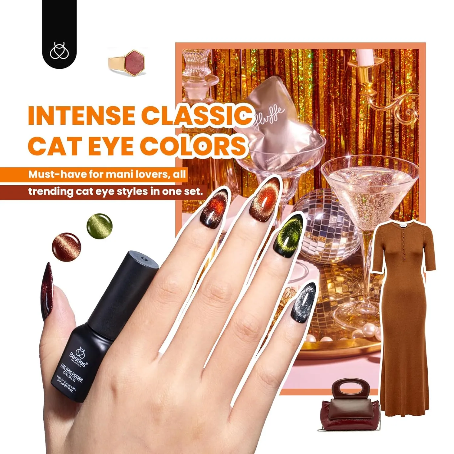 All Cat Eye 20 Gel Colors Set Perfect Gift