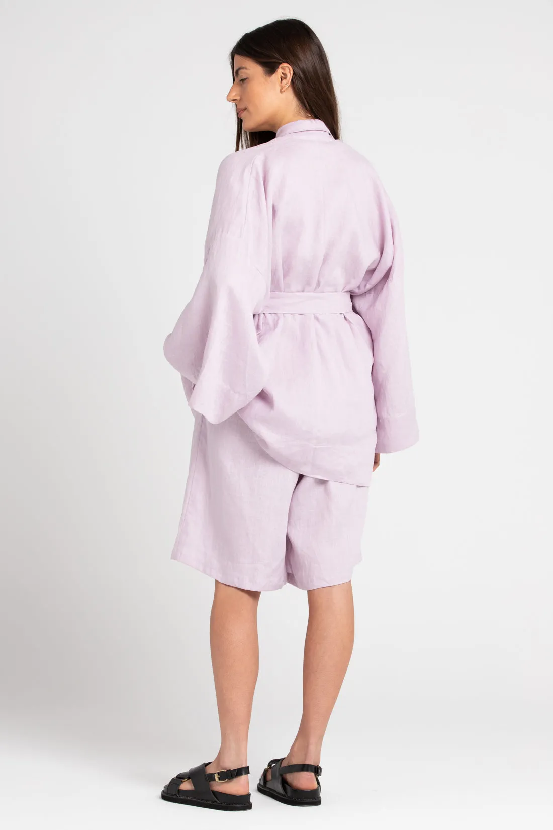Anya Linen Kimono Mist