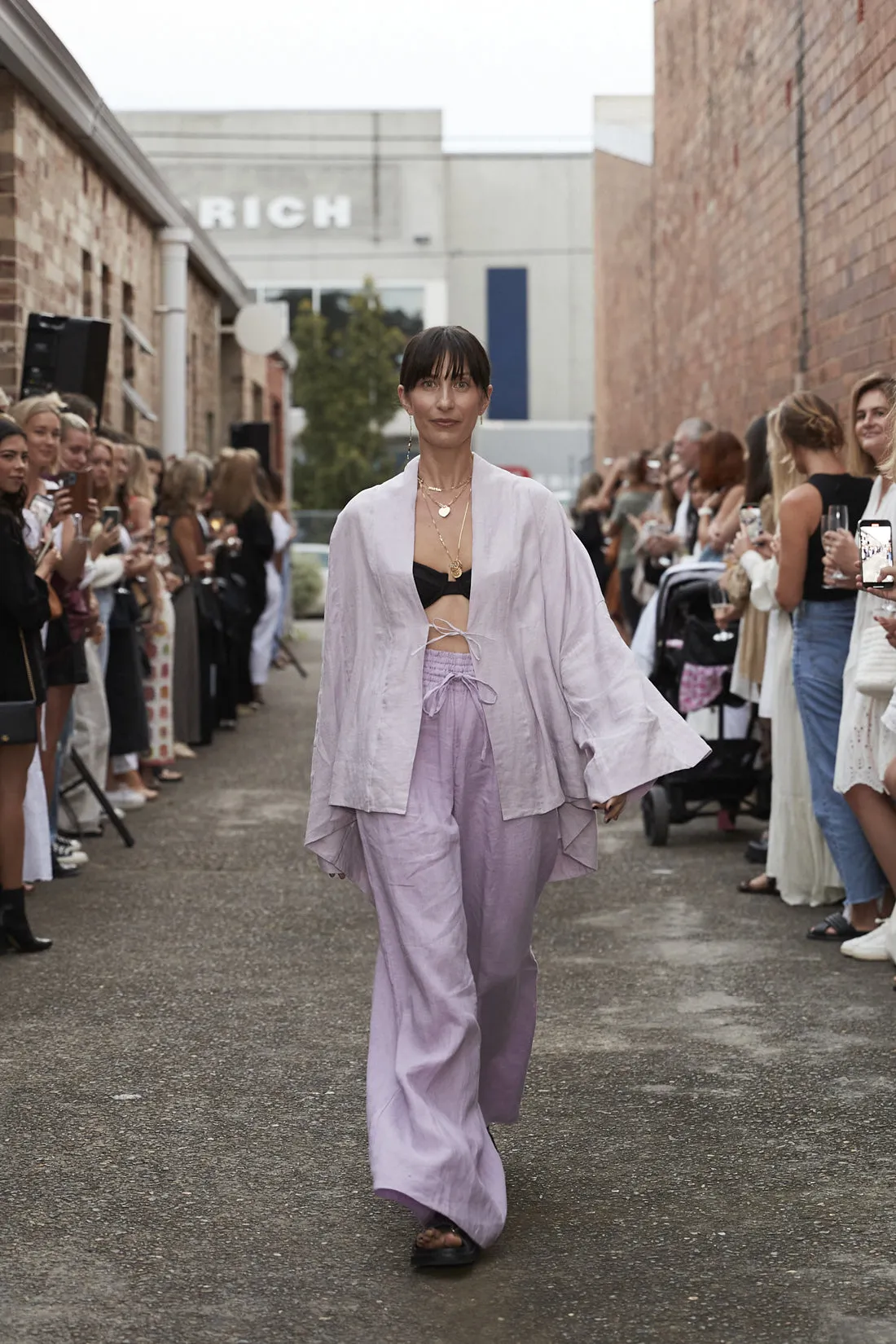 Anya Linen Kimono Mist