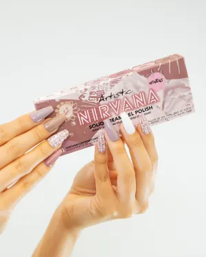 Artistic nail design cream gel palette - Nirvana 6 piece