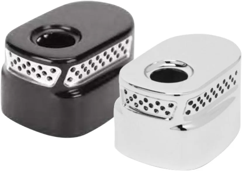 Bagger Nation ISC-14L-SF-B Ignition Switch Cover - Speed Freak - Black