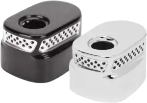 Bagger Nation ISC-14L-SF-B Ignition Switch Cover - Speed Freak - Black
