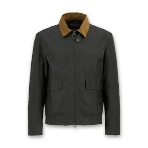 Barbour - Newbury Waxed Jacket in Archive Olive/Heritage Check