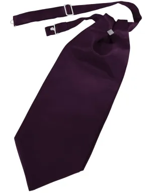 Berry Solid Satin Kids Cravat