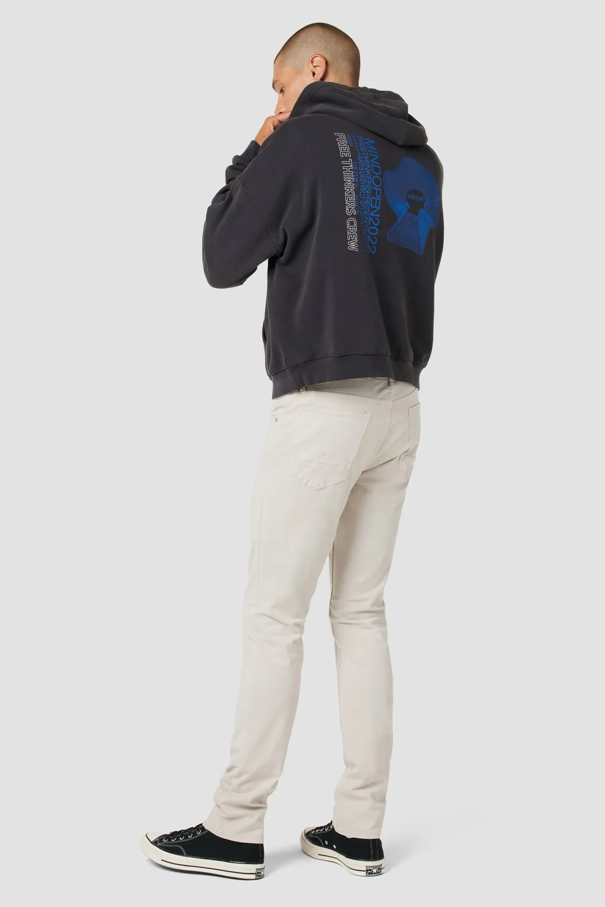 Blake Slim Straight Twill Pant