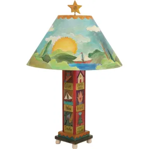 Box Table Lamp by Sticks BTL001-S312641