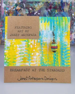 Breakfast at the Standard Single Art Earring