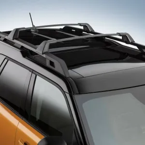 BRONCO SPORT 2021-2023 CROSSBARS, O.E. ROOF, FOR 2021-2023 BADLANDS, 2021 1ST EDITION, 2021-2023 WILDTRAK, 2023 HERITAGE LIMITED & 2022-2023 OUTER BANKS MODELS ONLY