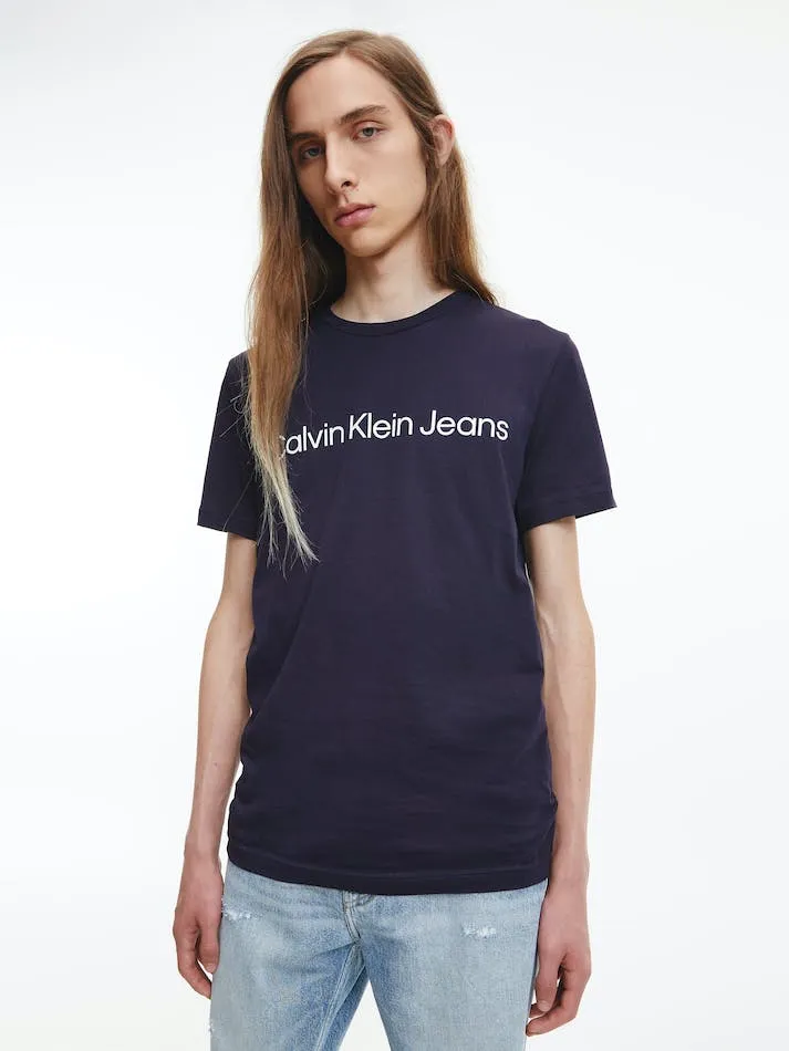 Calvin Klein Jeans Core Institutional Logo Slim T-Shirt - 4 Colours