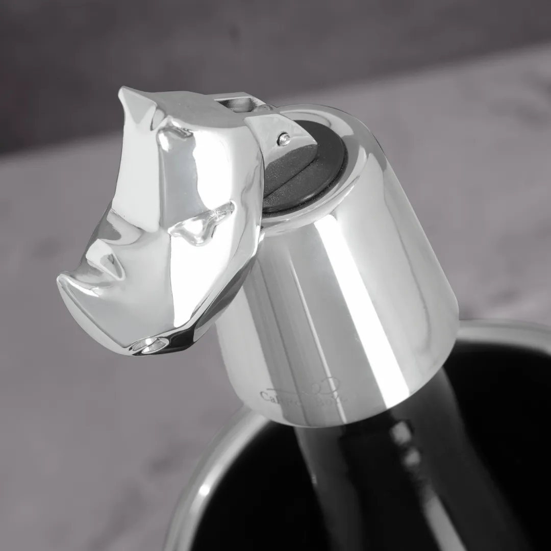 Carrol Boyes Bottle Stopper Rhino 2BS-RHI