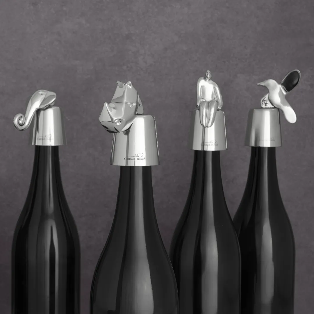 Carrol Boyes Bottle Stopper Rhino 2BS-RHI
