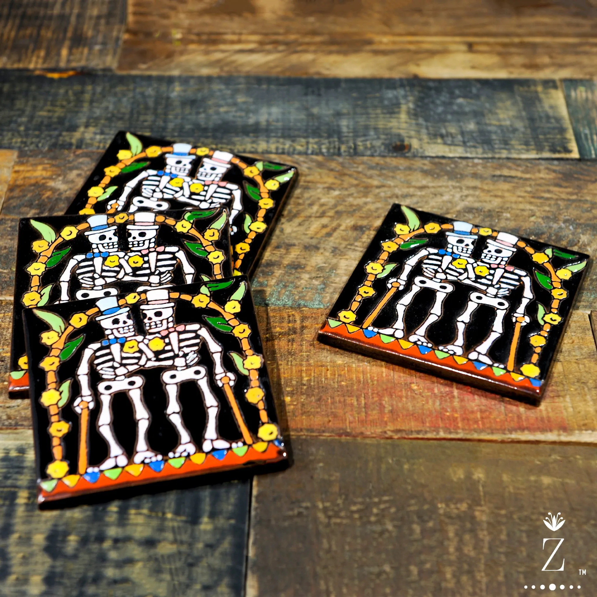 Ceramic Coaster set | The Grooms