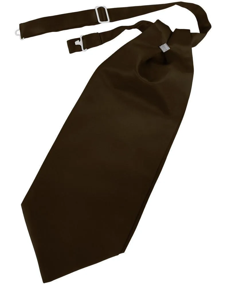 Chocolate Luxury Satin Cravat