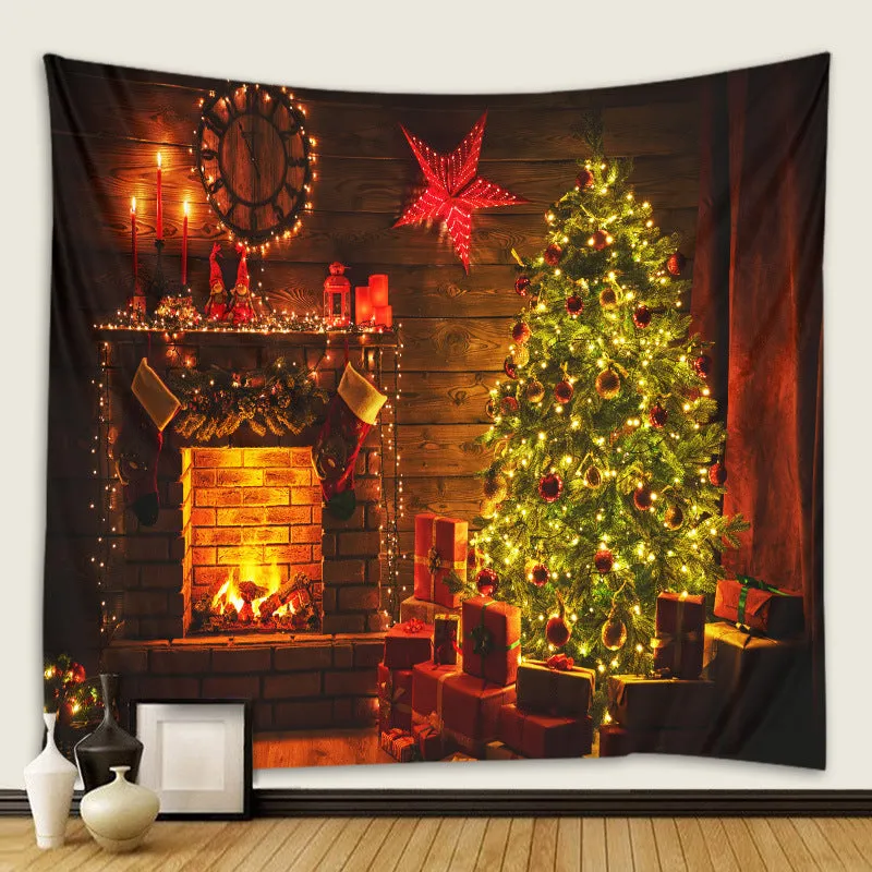 Christmas Tapestry Wall Hanging Decoration