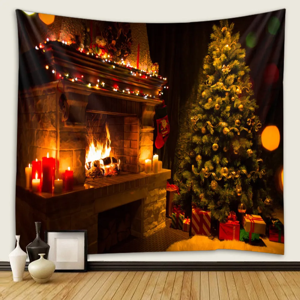 Christmas Tapestry Wall Hanging Decoration