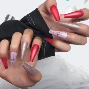 Coffin Luxury Red Palace