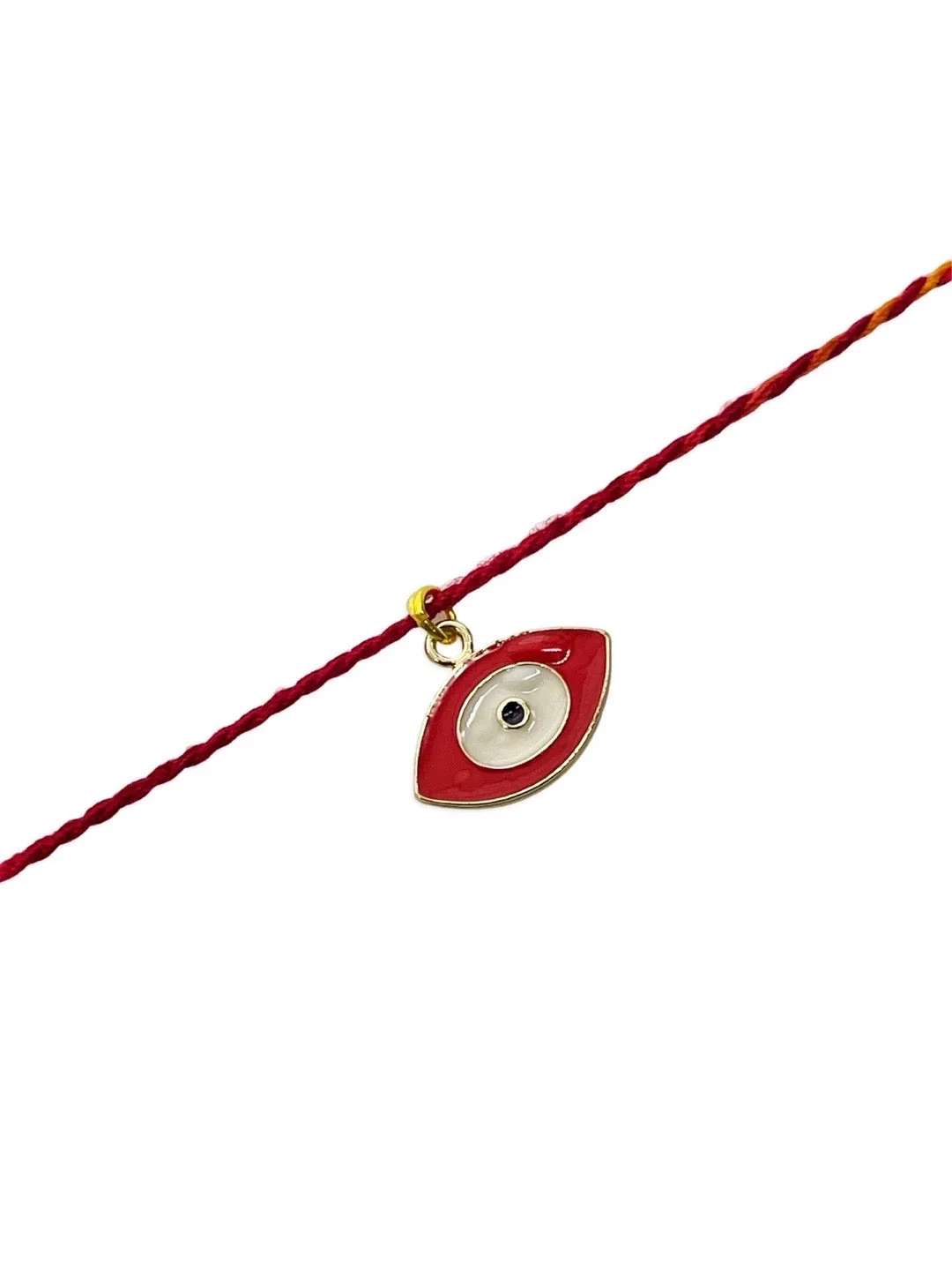 (COMBO of 3) Fancy Evil Eye Rakhi Designs Turkish Charm Multicoloured Mauli Raksha Bandhan