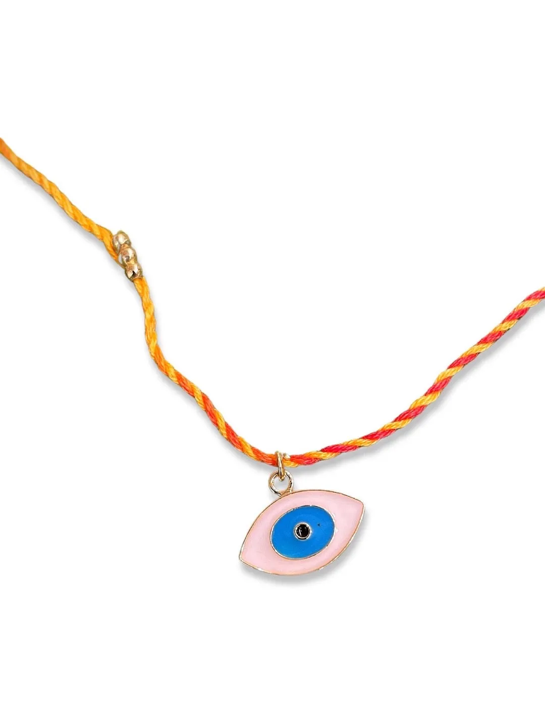 (COMBO of 3) Fancy Evil Eye Rakhi Designs Turkish Charm Multicoloured Mauli Raksha Bandhan