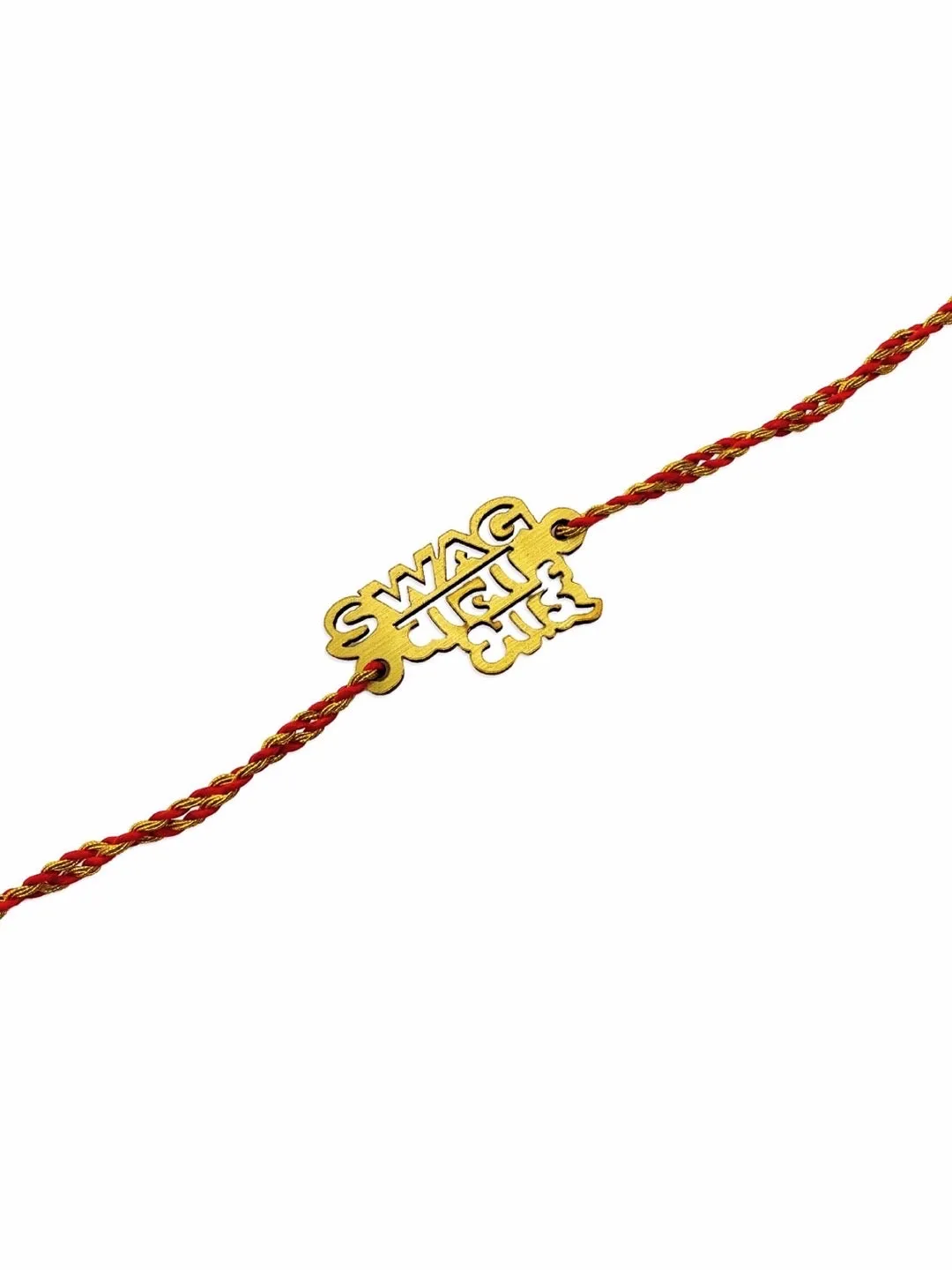 (COMBO of 3) Latest Rakhi Design with Funky Slogan bro!/Swag Wala Bhai/BRO#1 Multicoloured Mauli Raksha Bandhan