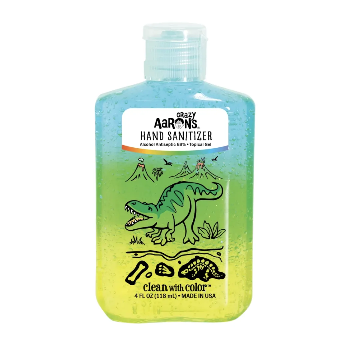 Crazy Aarons Clean with Color Hand Sanitizer - Clean-O-Saurus