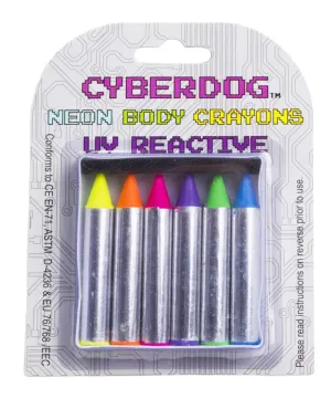 CYBERDOG NEON BODY CRAYONS