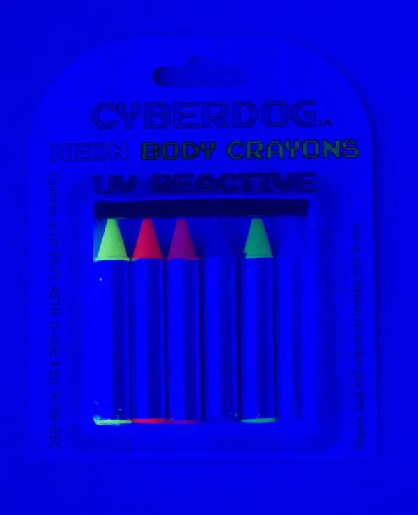 CYBERDOG NEON BODY CRAYONS