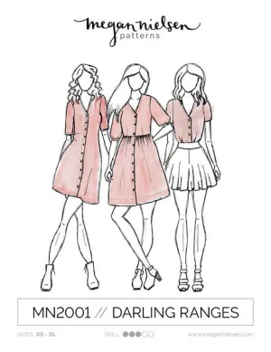 Darling Ranges Dress SEWING PATTERN by Megan Nielsen