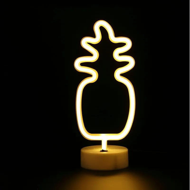 Decorative Neon Light with Holder Base