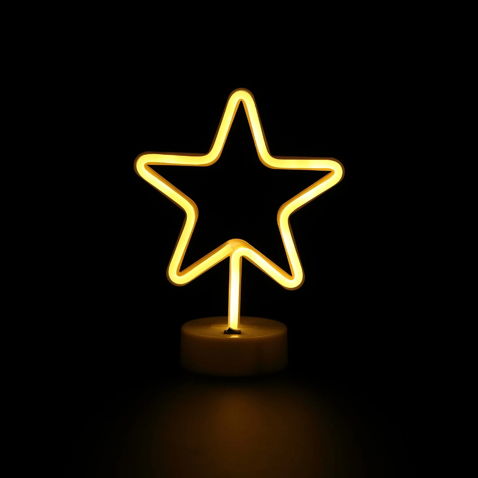 Decorative Neon Light with Holder Base