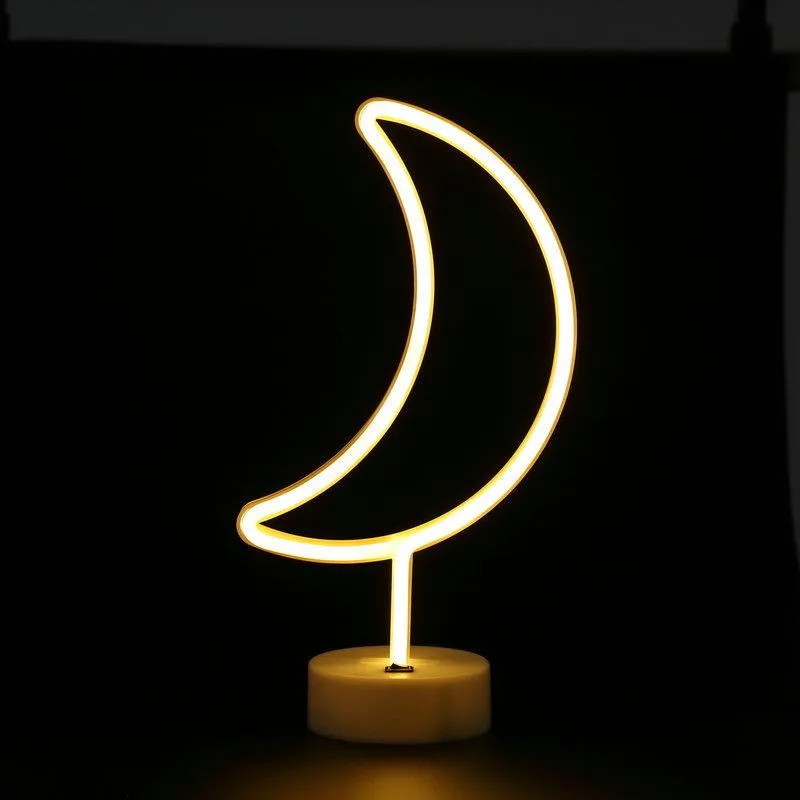 Decorative Neon Light with Holder Base