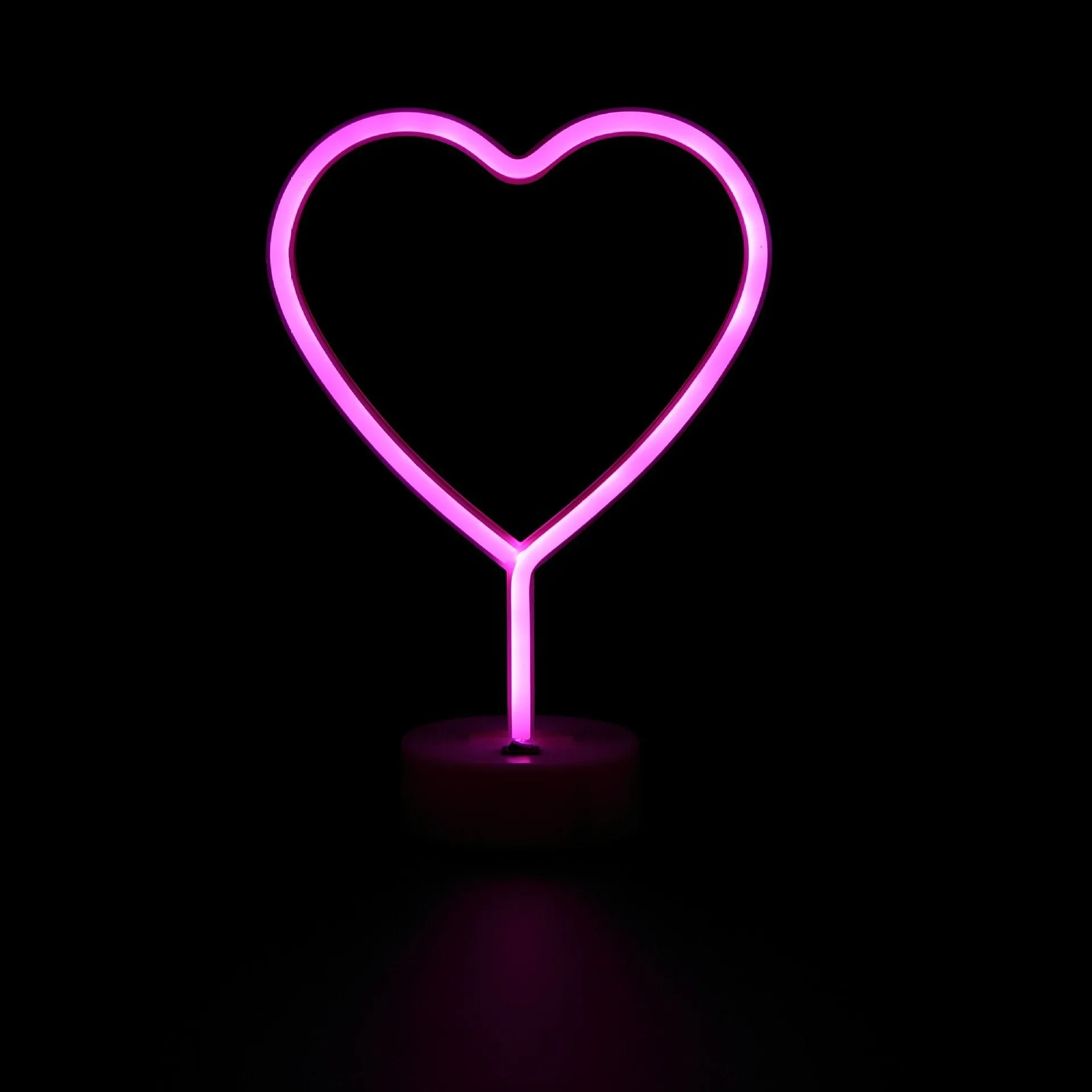 Decorative Neon Light with Holder Base