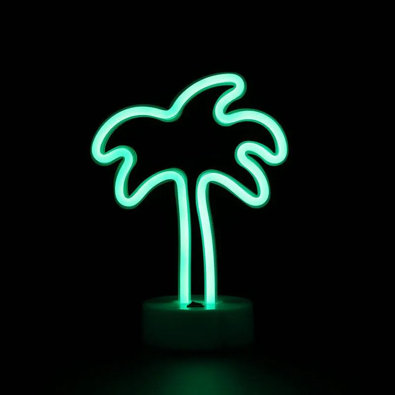 Decorative Neon Light with Holder Base