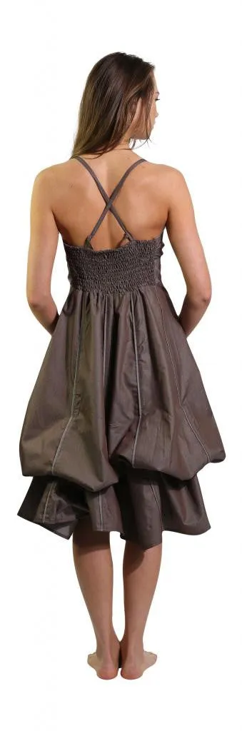 Denim Balloon Dress