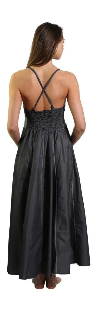 Denim Balloon Dress